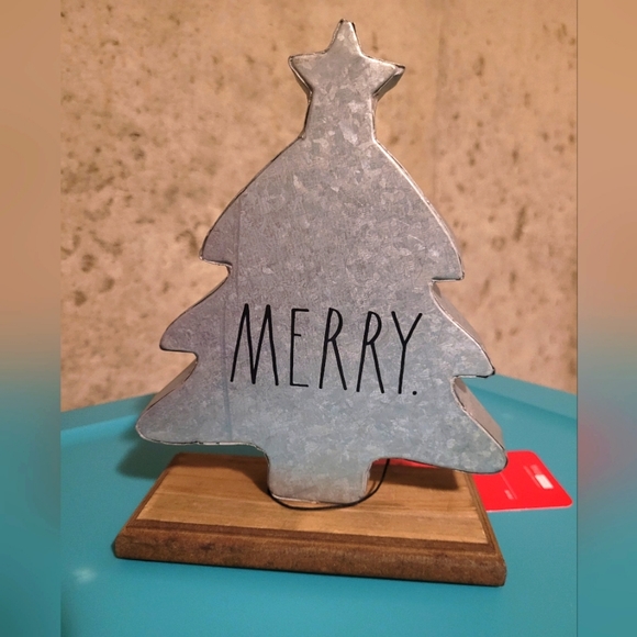Rae Dunn Merry Metal Tree Stand - Picture 1 of 1